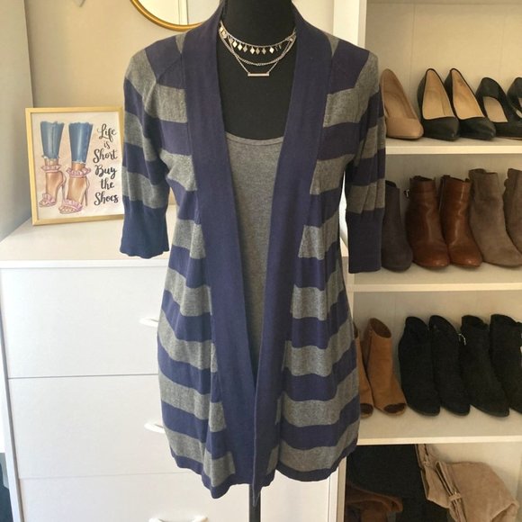 Express Stripe Cardigan - Picture 1 of 3